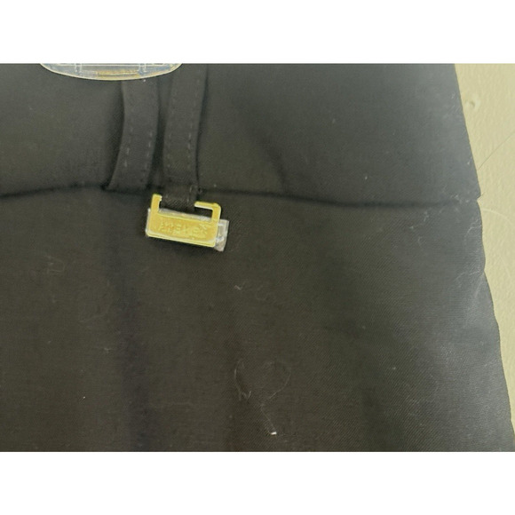 Anne Klein Women's Size 14 Black Classic Straight Leg Ankle Dress Pants NWT - Picture 3 of 8